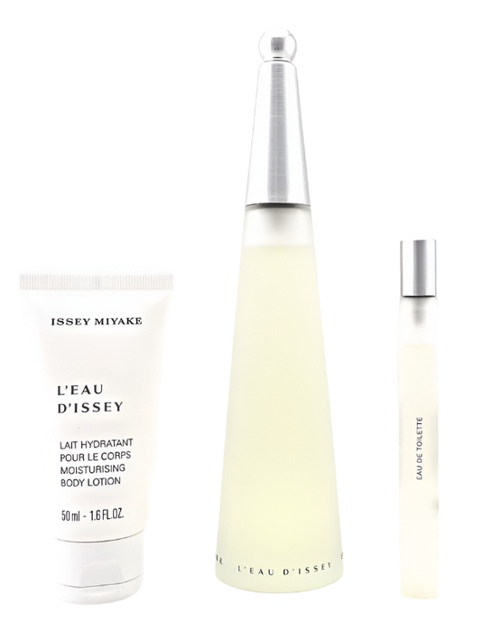 Issey Miyake L'eau D'issey 3 Piece Gift Set: Eau de Toilette 100ml