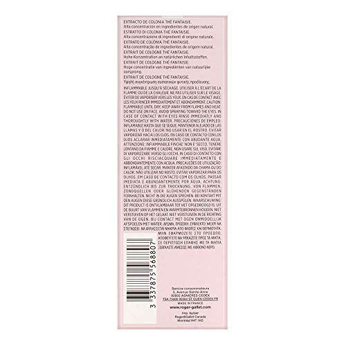 Roger & Gallet Thé Fantaisie Extrait de Cologne 100ml Spray - Fragrance at MyPerfumeShop by Roger & Gallet