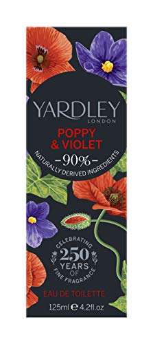 Yardley London Poppy & Violet Eau de Toilette 125ml Spray - Perfume & Cologne at MyPerfumeShop by Yardley London
