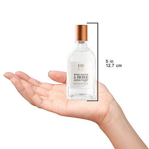 100 Bon Bergamote & Rose Sauvage Refillable Eau de Parfum 50ml Spray - Perfume & Cologne at MyPerfumeShop by 100 Bon