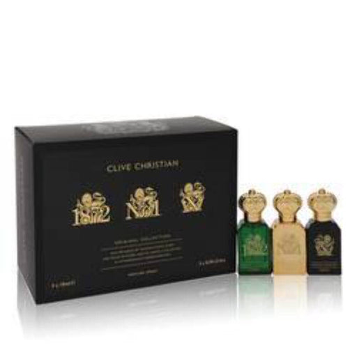 Clive Christian Feminine Traveller Gift Set 10ml 1872 EDP + 10ml No1 EDP + 10ml X EDP