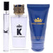 Dolce & Gabbana K For Men 3 Pc Gift Set 3.3oz EDT Spray 1.6oz After Shave Balm 0.33oz EDT Spray - Sets at MyPerfumeShop by Dolce & Gabbana