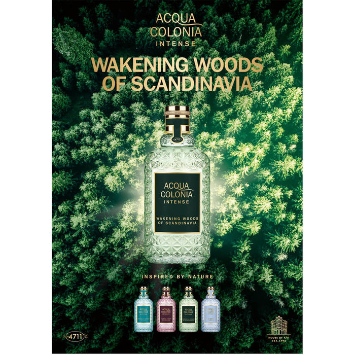 4711 Acqua Colonia Intense Wakening Woods Of Scandinavia Eau de Cologne 50ml
