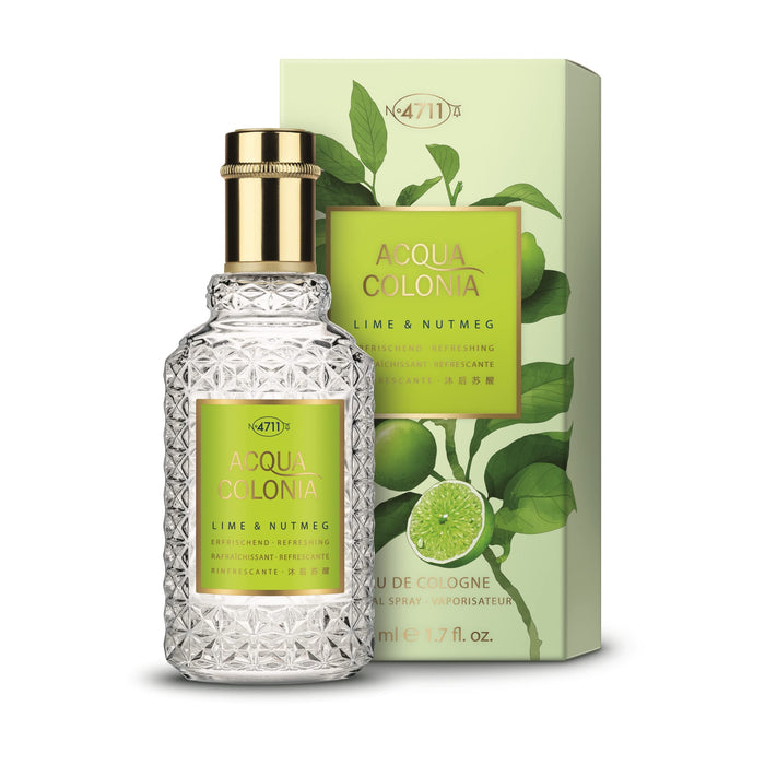 4711 Acqua Colonia Lime  Nutmeg Eau De Cologne 50ml - Eau de Cologne at MyPerfumeShop by 4711