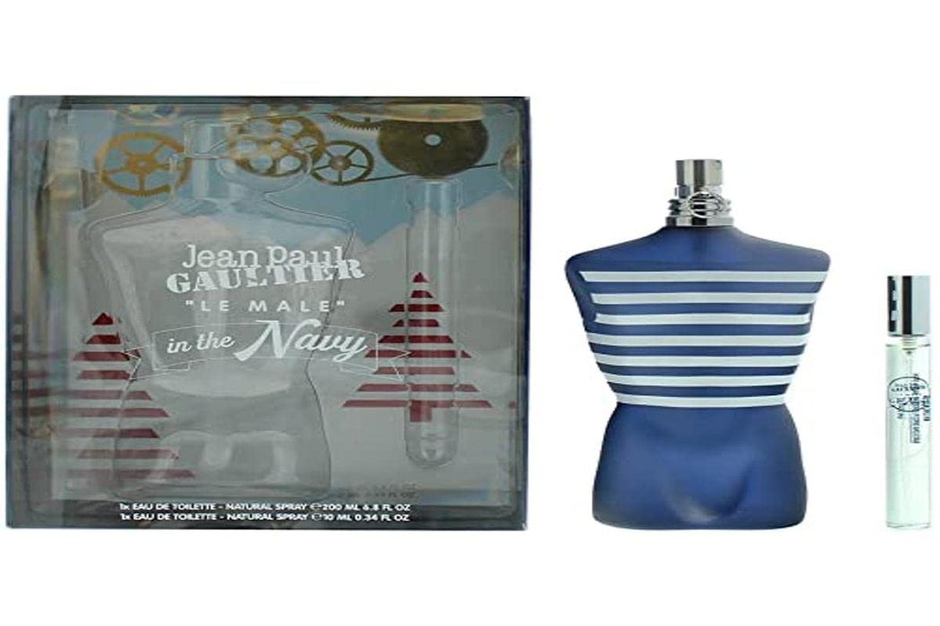 Jean Paul Gaultier Le Male In The Navy 2 Pcs Eau de Toilette 200ml+Eau de Toilet