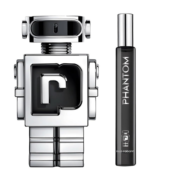 Paco Rabanne Phantom 2 Piece Gift Set: Eau de Toilette 100ml - Eau de Toilette 10ml