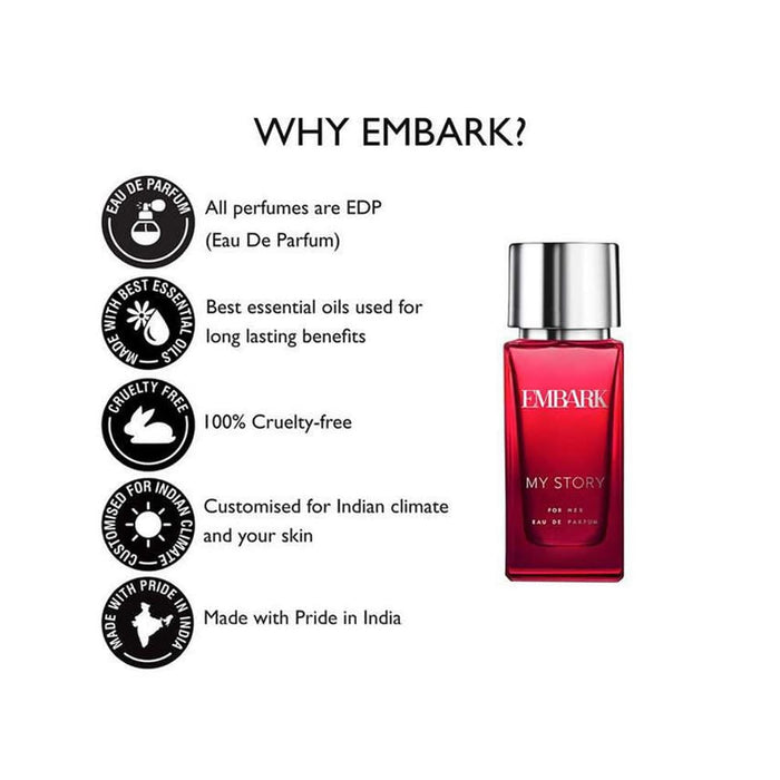 Embark My Story For Her Eau de Parfum 30ml Spray