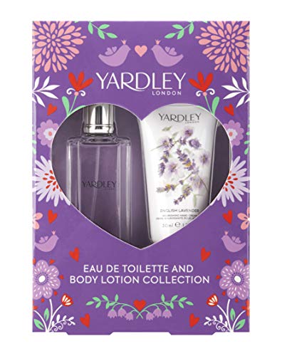 Yardley English Lavender Gift Set 50ml EDT + 50ml Body Lotion - Cleansers at MyPerfumeShop by Yardley London