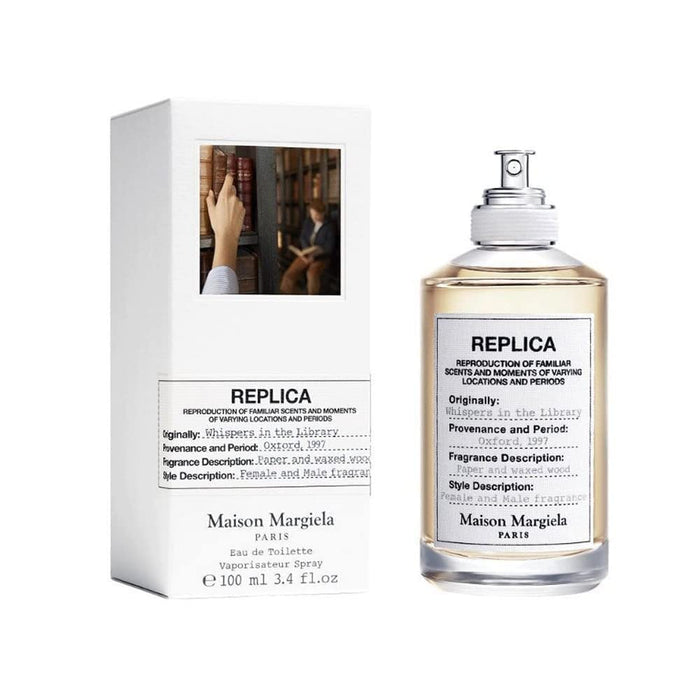 Maison Margiela Replica Whispers In The Library Eau De Toilette 100ml - Eau de Toilette at MyPerfumeShop by Maison Margiela