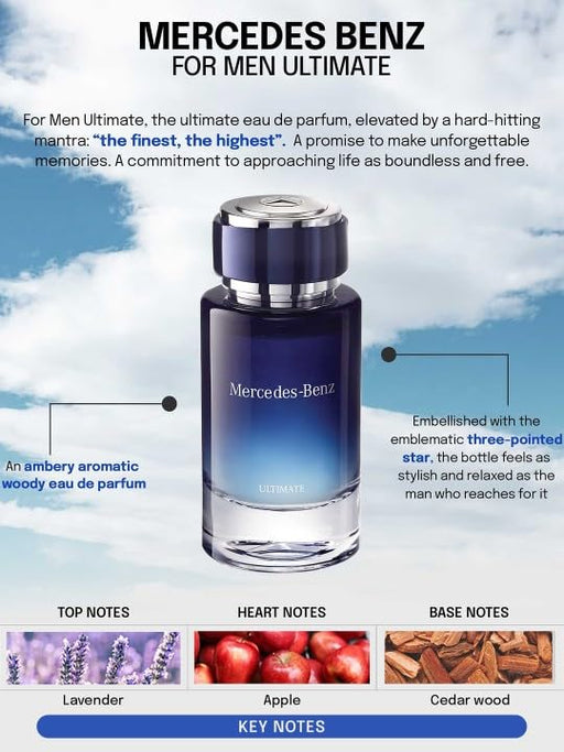 Mercedes-Benz Ultimate Eau de Parfum 120ml Spray