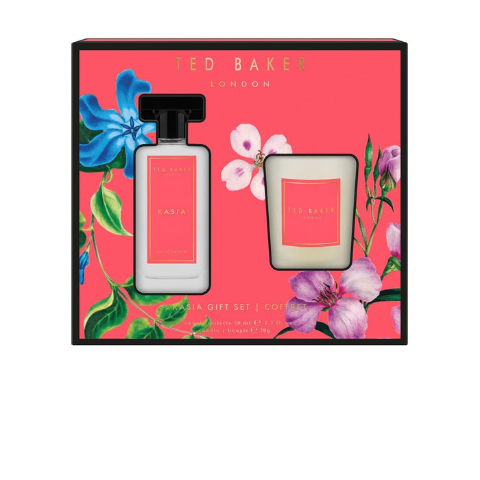 Ted Baker Kasia Gift Set 50ml EDT + 70g Candle