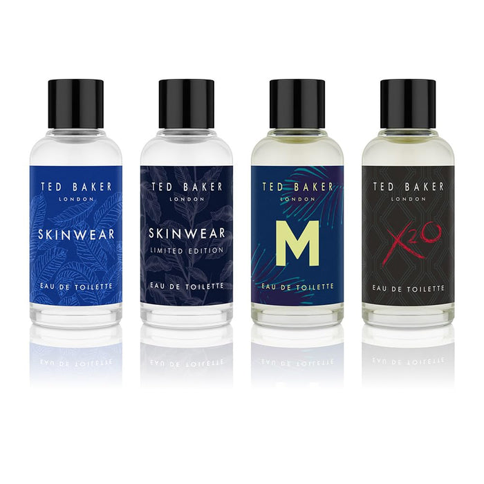 Ted Baker Icons Gift Set 15ml EDT Skinware Original + 15ml EDT Skinware Limited Edition + 15ml EDT M For Him + 15ml EDT X20 For Him