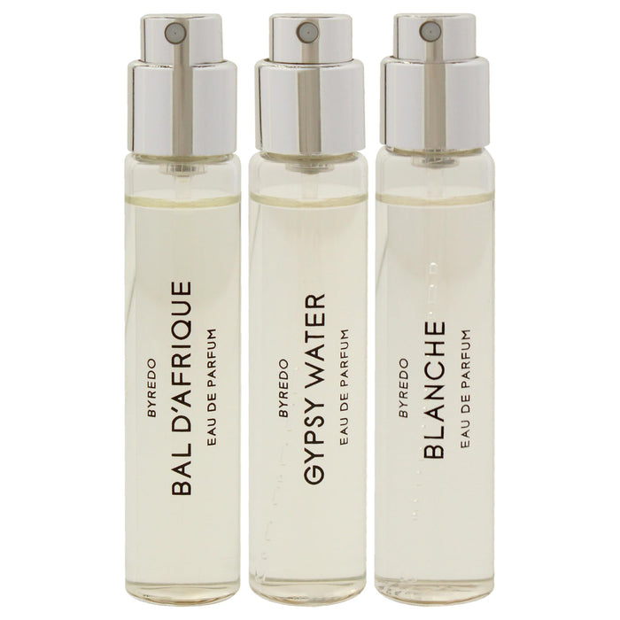 Byredo La Sélection Nomade Gift Set 12ml Bal d'Afrique EDP + 12ml Blanche EDP + 12ml Gypsy Water