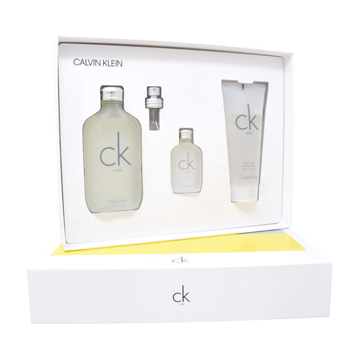 Calvin Klein CK One Gift Set 100ml EDT + 100ml Body Wash + 15ml EDT