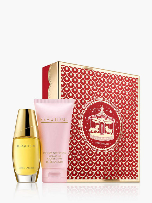 Estée Lauder Beautiful 2 Piece Gift Set: Eau De Parfum 30ml - Body Lotion 75ml - Sets at MyPerfumeShop by Estée Lauder