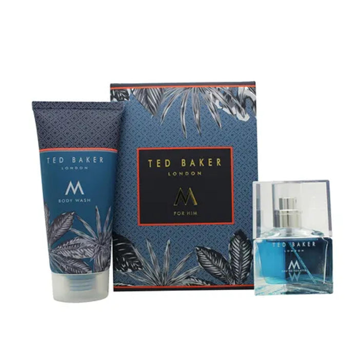 Ted Baker M Blue Yellow Gift Set 30ml EDT + 150ml Shower Gel