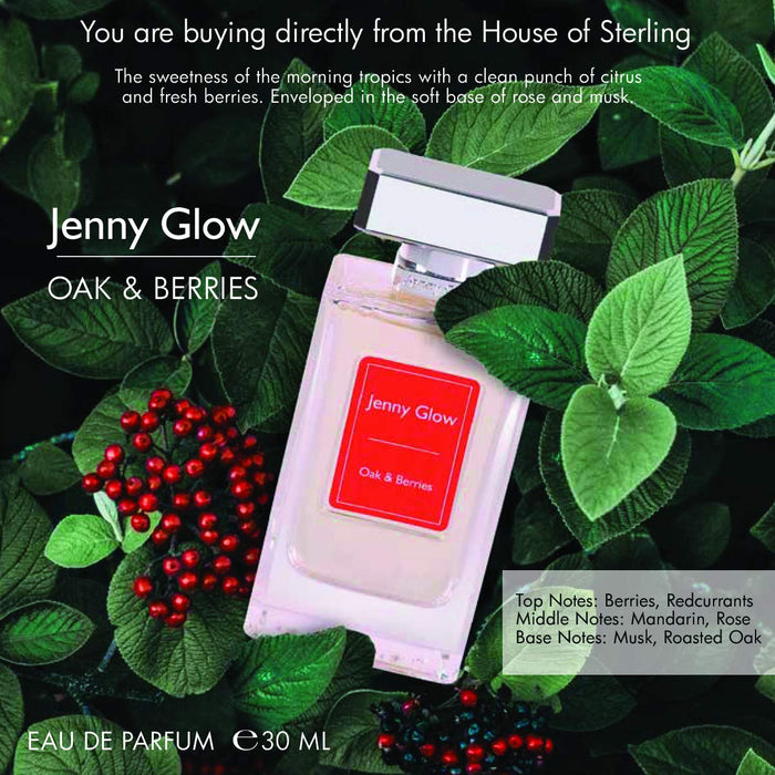 Jenny Glow Oak & Berries Eau de Parfum 30ml Spray - Eau de Parfum at MyPerfumeShop by Jenny Glow