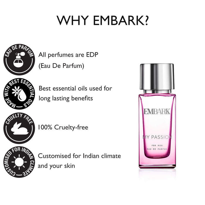 Embark My Passion For Her Eau de Parfum 30ml Spray