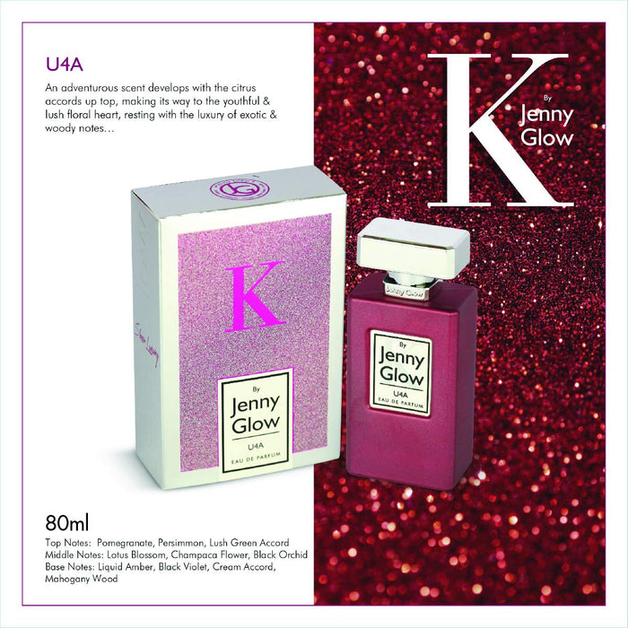 Jenny Glow U4A Eau de Parfum 80ml Spray - Eau de Parfum at MyPerfumeShop by Jenny Glow