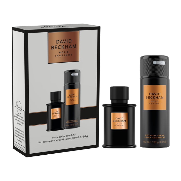 David Beckham Bold Instinct Gift Set 50ml EDP + 150ml Deodorant Spray