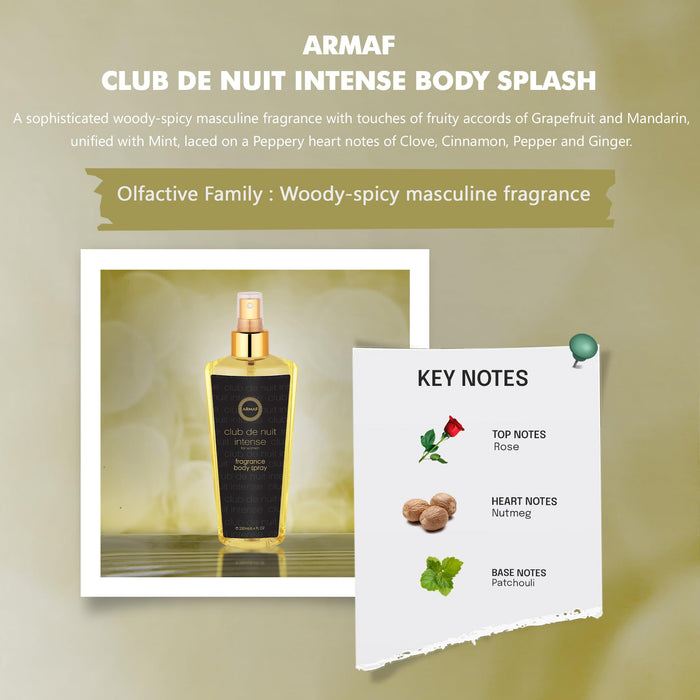Armaf Club De Nuit Intense Body Spray 250ml