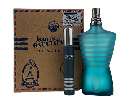 Jean Paul Gaultier Le Male 125ml EDT Spray + 20ml Mini - Personal Fragrance at MyPerfumeShop by Jean Paul Gaultier
