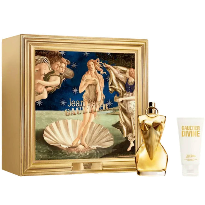 Jean Paul Gaultier (L) Divine EDP 50ml Spray +75ml Body Lotion