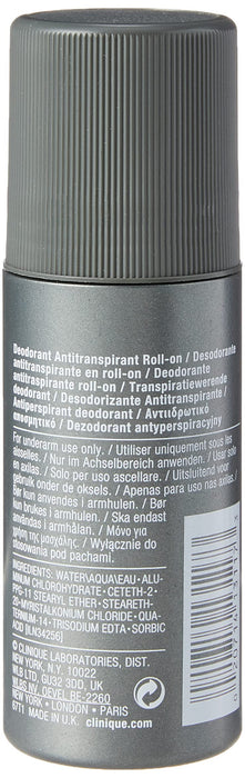 Clinique For Men Antiperspirant Deodorant Roll-On 75ml - Deodorant at MyPerfumeShop by Clinique