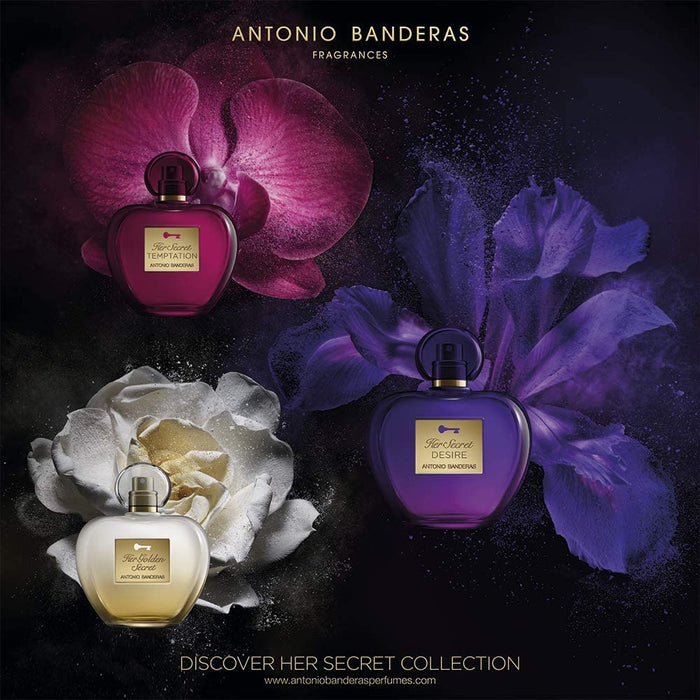 Antonio Banderas Her Secret Desire Eau de Toilette 50ml Spray