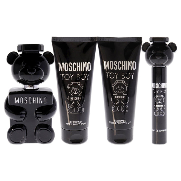 Moschino Toy Boy Gift Set 100ml EDP + 100ml Bath & Shower Gel + 100ml After Shave Balm + 10ml EDP