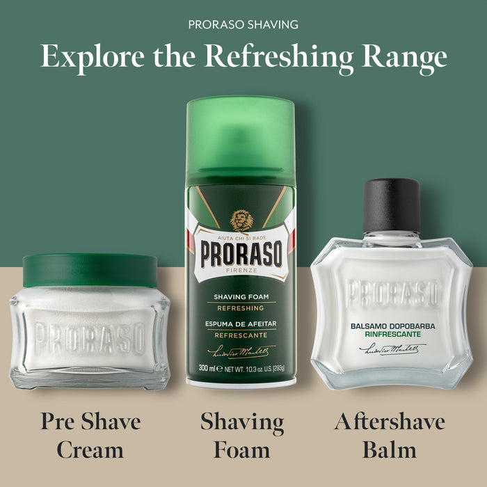 Proraso Green Liquid Aftershave Cream with with Eucalyptus and Menthol 100ml Splash