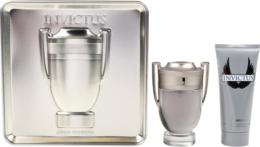 Paco Rabanne Invictus Gift Set 100ml EDT + 100ml All Over Shampoo