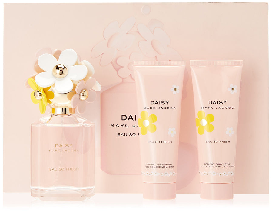 Marc Jacobs Daisy Eau So Fresh Gift Set 75ml EDT + 75ml Body Lotion + 75ml Shower Gel - Fragrance at MyPerfumeShop by Marc Jacobs