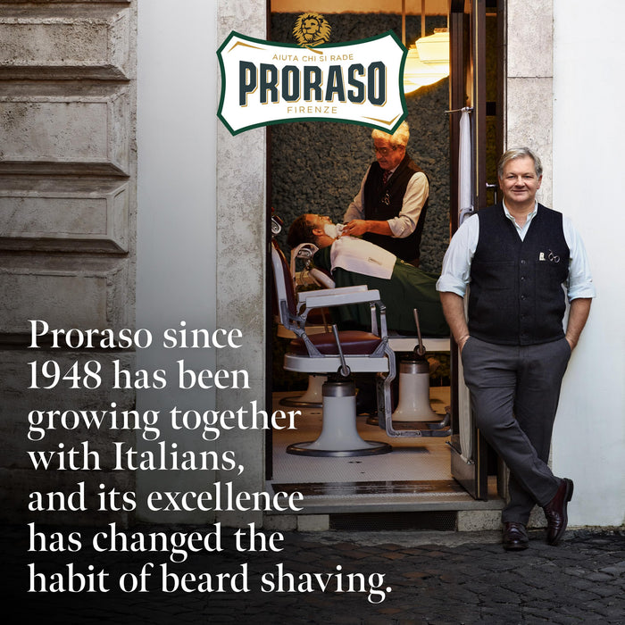 Proraso Green Liquid Aftershave Cream with with Eucalyptus and Menthol 100ml Splash