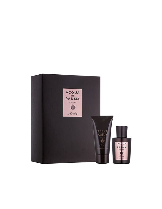 Acqua di Parma Colonia Ambra Gift Set 100ml EDC + 75ml Shower Gel - Fragrance at MyPerfumeShop by Acqua di Parma