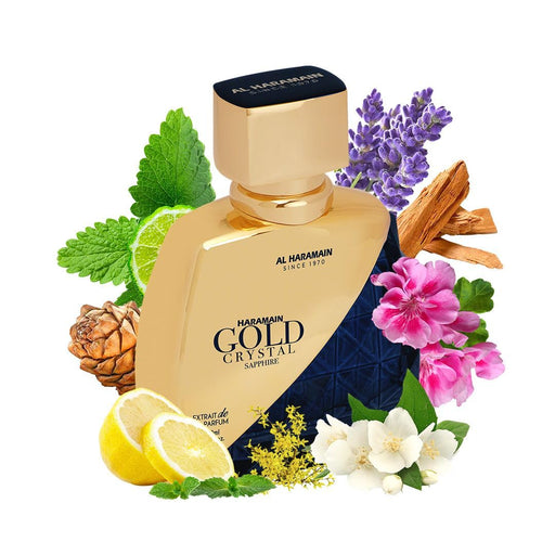 Al Haramain Gold Crystal Sapphire Eau de Parfum 100ml Spray