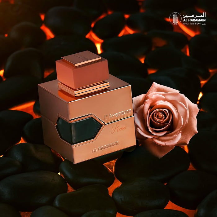 Al Haramain L'aventure Rose Eau De Parfum 100ml Spray