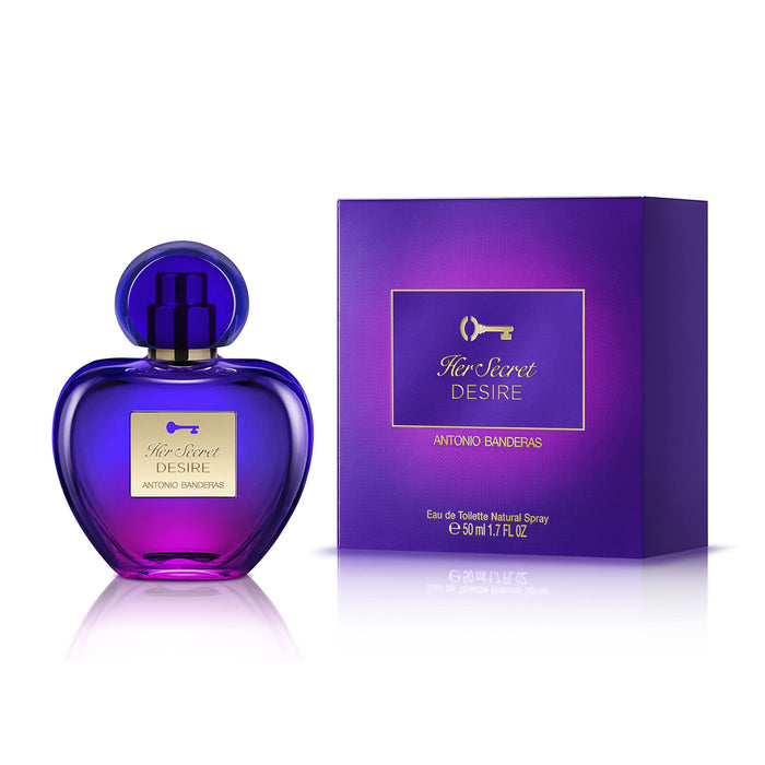 Antonio Banderas Her Secret Desire Eau de Toilette 50ml Spray