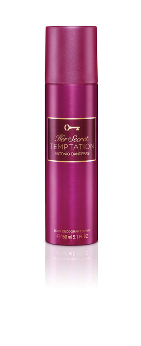 Antonio Banderas Her Secret Temptation Deodorant Spray 150ml