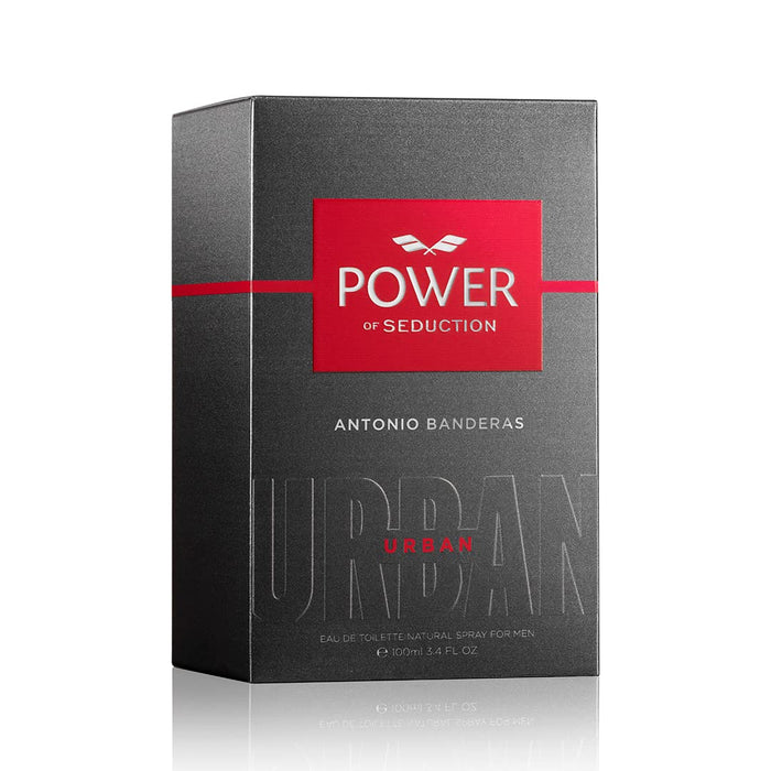 Antonio Banderas Power of Seduction Urban Eau de Toilette 100ml Spray - For Him at MyPerfumeShop by Antonio Banderas