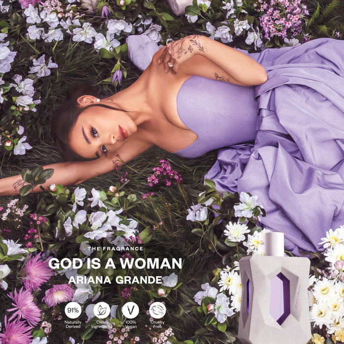 Ariana Grande God Is A Woman Eau de Parfum 100ml Spray - For Her at MyPerfumeShop by Ariana Grande