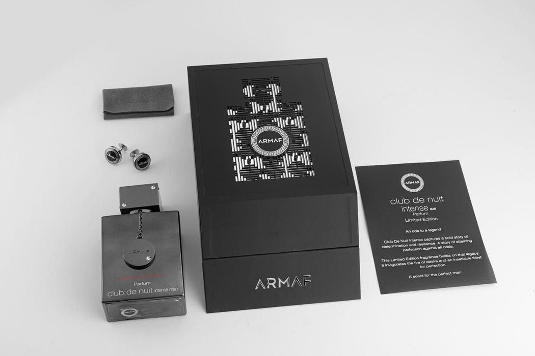 Armaf Club De Nuit Intense 2024 Limited Edition Gift Set 105ml Parfum +  Cufflinks