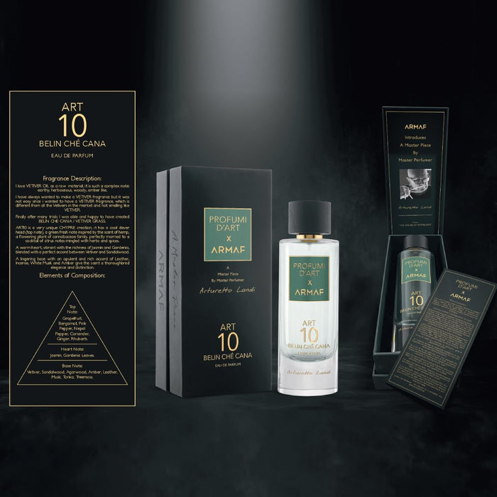 Armaf Profumi D'Art 10 Belin Che Cana Eau De Parfum 105ml Spray