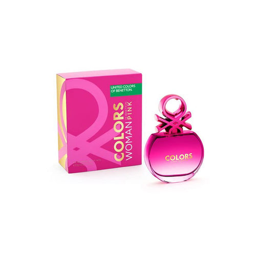 Benetton Colours De Benetton Woman Pink Eau De Toilette 80ml