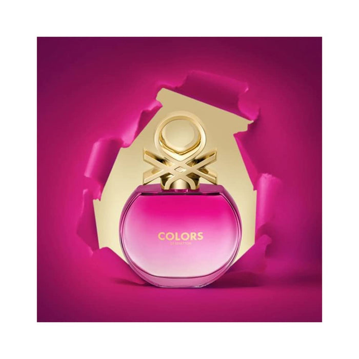 Benetton Colours De Benetton Woman Pink Eau De Toilette 80ml