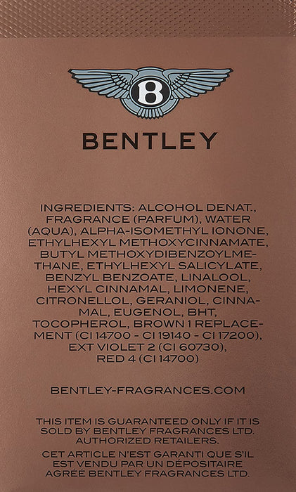 Bentley For Men Intense Eau de Parfum 100ml - Perfume & Cologne at MyPerfumeShop by Bentley