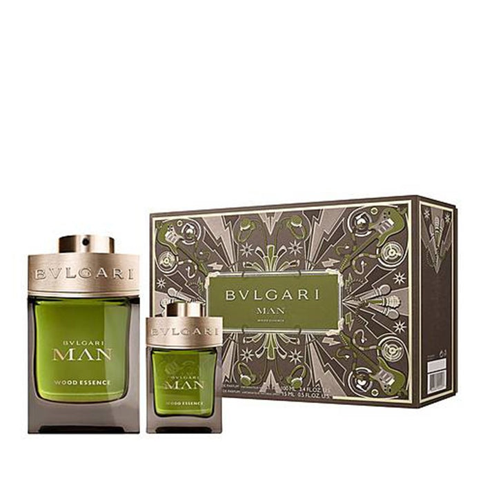 Bvlgari Man Wood Essence Gift Set 100ml EDP + 15ml EDP