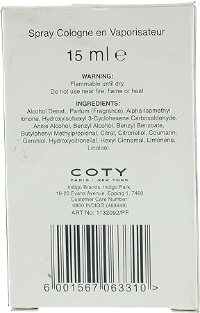 Coty Exclamation Eau De Cologne 15ml Spray - Fragrance at MyPerfumeShop by Coty