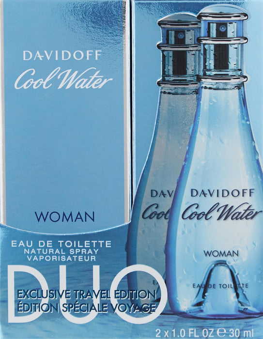 Davidoff Cool Water Woman Gift Set 2 x 30ml EDT