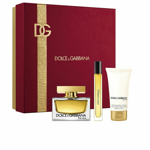 Dolce & Gabbana The One Gift Set 75ml EDP + 50ml Body Lotion + 10ml EDP